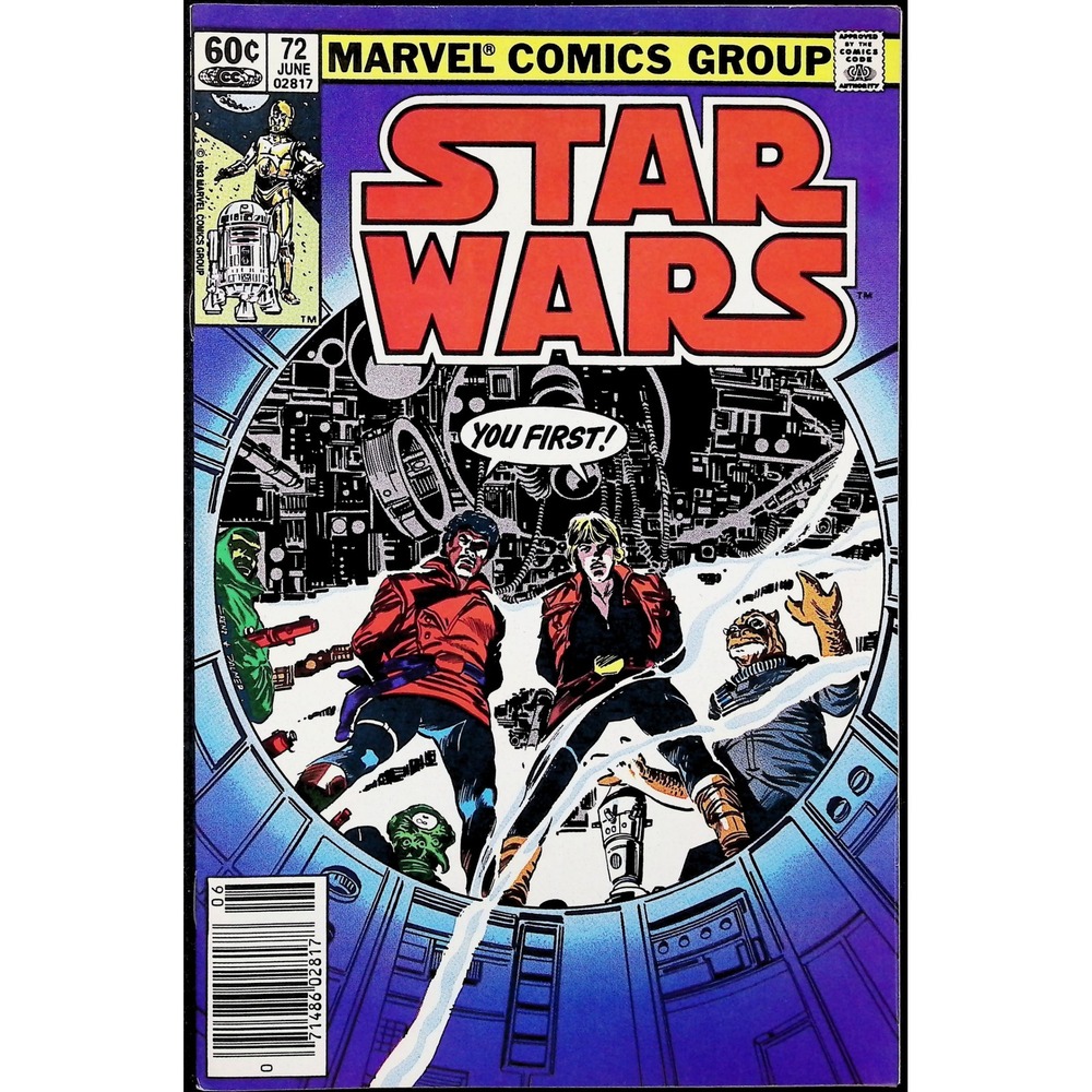Star Wars #72 Newsstand Marvel comic book 1983